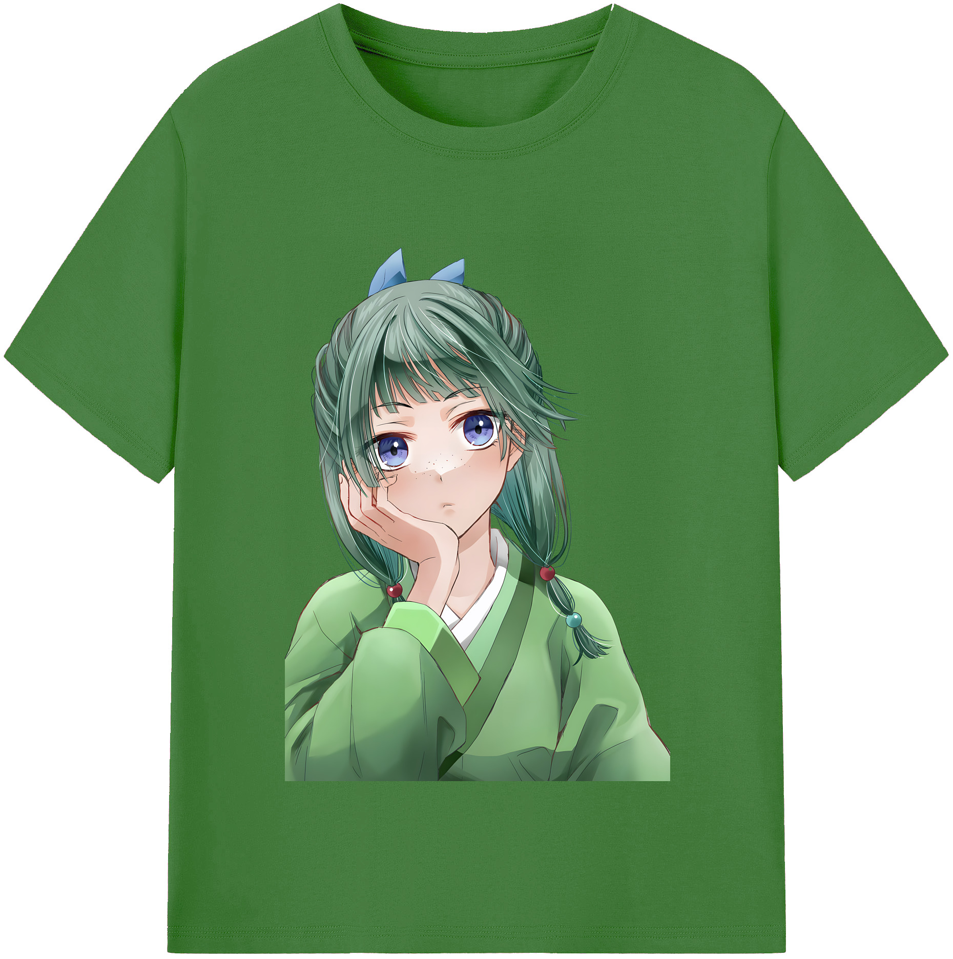 （画像用） 薬屋のひとりごと The Apothecary Diaries レディースカジュアルプリントTシャツ（綿100％）